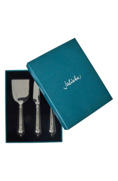 Juliska Berry & Thread Cheese Knife Assorted, Set Of 3 In Gray