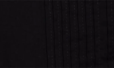 Rails Mare Ruffle Cotton Button-up Top In Black