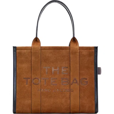 Marc Jacobs The Large Leather Tote Bag In Brown