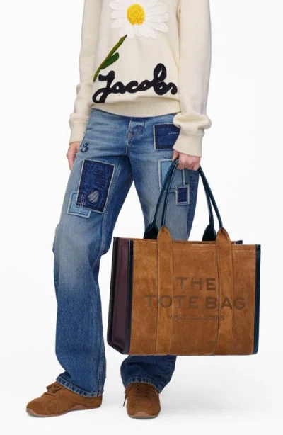 Marc Jacobs The Large Leather Tote Bag In Brown