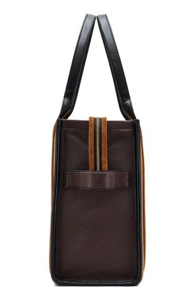 Marc Jacobs The Large Leather Tote Bag In Brown