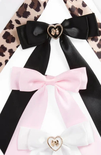 Capelli New York Kids' Assorted 8-pack Bow Clips In Multi