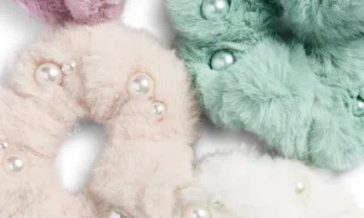 Capelli New York Kids' Assorted 8-pack Star Hair Scrunchies In Multi