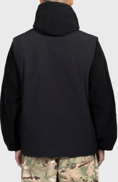 Pleasures Overture Convertible Jacket In Black