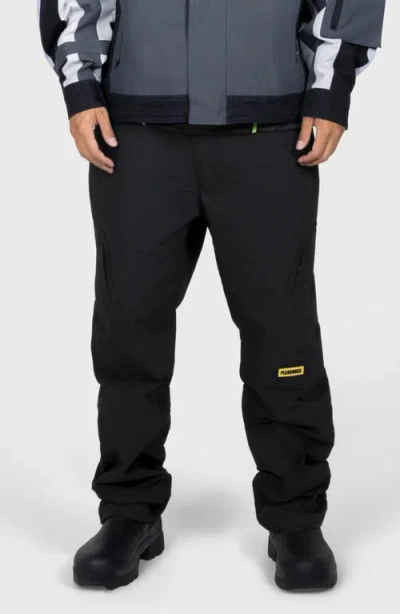 Pleasures Overture Cargo Pants In Black