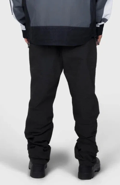 Pleasures Overture Cargo Pants In Black