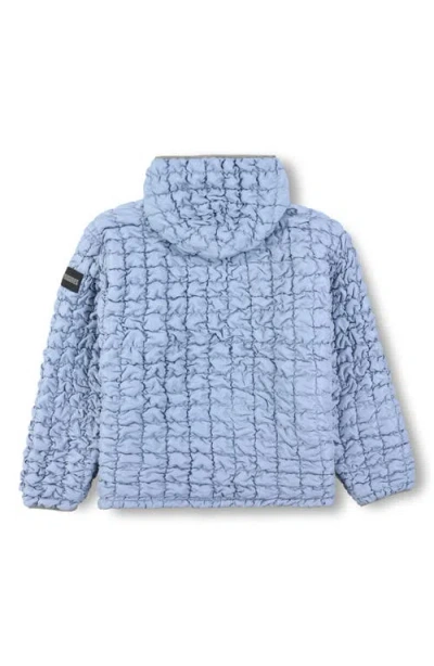Pleasures Tender Hooded Quilted Puffer Jacket In Blue