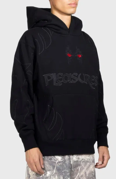 Pleasures Afterlife Cotton Blend Hoodie In Black
