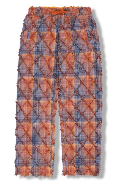 Pleasures Mystic Flannel Pants In Orange