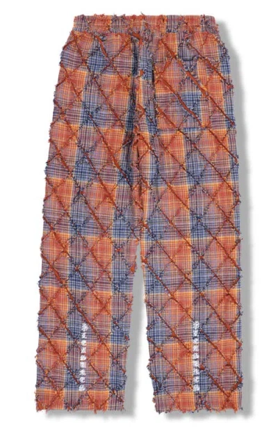 Pleasures Mystic Flannel Pants In Orange