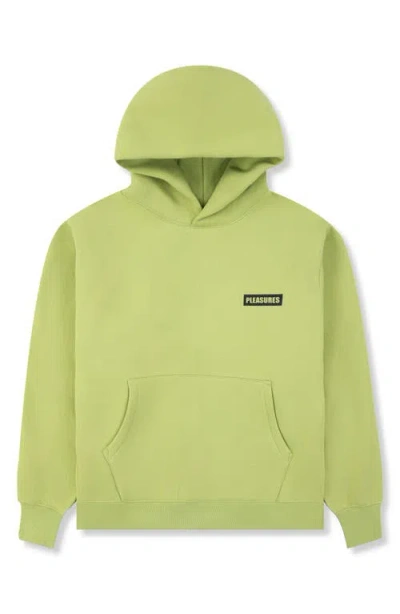 Pleasures X Boiler Room Workman Oversize Hoodie In Green