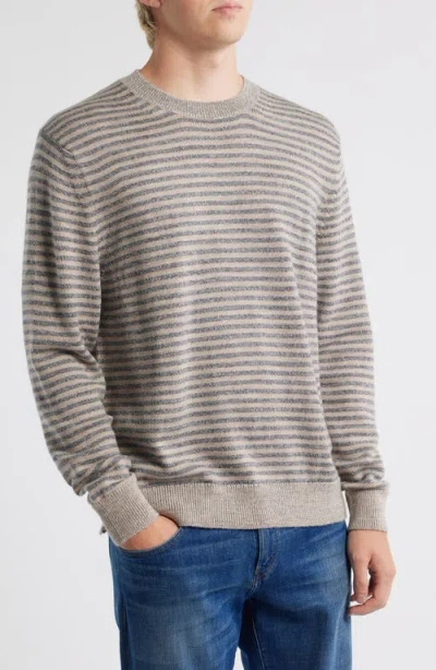 Alex Crane  Campo Merino Wool Crewneck Sweater In Gray