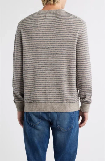 Alex Crane  Campo Merino Wool Crewneck Sweater In Gray