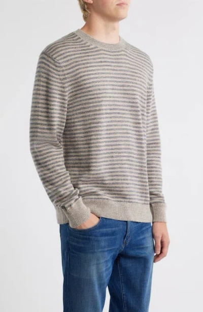 Alex Crane  Campo Merino Wool Crewneck Sweater In Gray