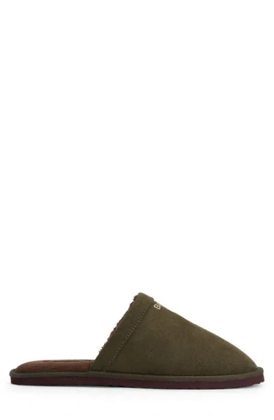 Barbour Everitt Sueded Mule Slipper In Multi