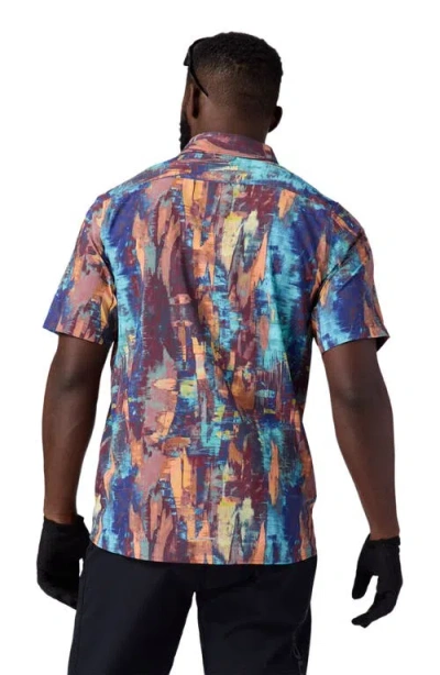 Backcountry Slickrock Short-sleeve Button-up Jersey In Multi
