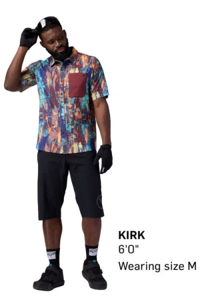 Backcountry Slickrock Short-sleeve Button-up Jersey In Multi