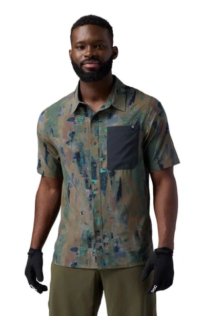Backcountry Slickrock Short-sleeve Button-up Jersey In Multi
