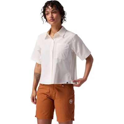 Backcountry Slickrock Short-sleeve Button-up Jersey In White
