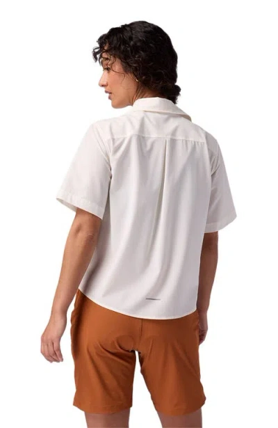 Backcountry Slickrock Short-sleeve Button-up Jersey In White