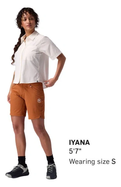 Backcountry Slickrock Short-sleeve Button-up Jersey In White