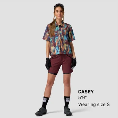 Backcountry Slickrock Short-sleeve Button-up Jersey In Multi