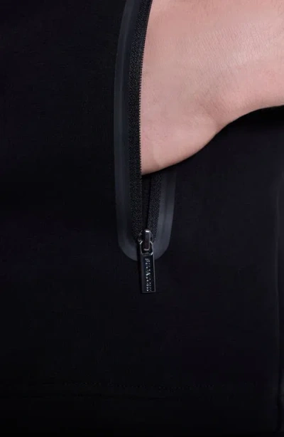 Bugatchi Soft Touch Performance Knit Vest In Black