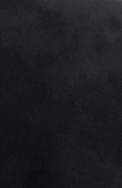 Frame Double-layered Fringed Leather Jacket In Black