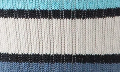 Stance Kids' Devon Stripe Cotton Blend Crew Socks In Multi