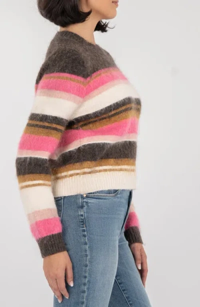 Kut From The Kloth Elvira Stripe Sweater In Multi