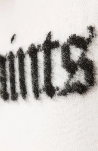 Allsaints Saints And Sinners Sweater In White