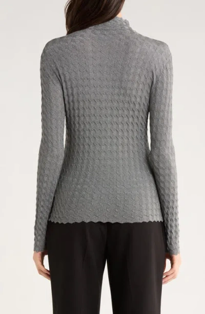 Emporio Armani Turtle-neck Sweater In Gray