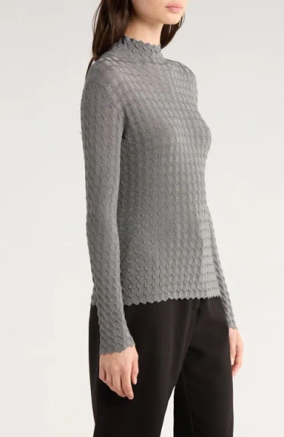 Emporio Armani Turtle-neck Sweater In Gray