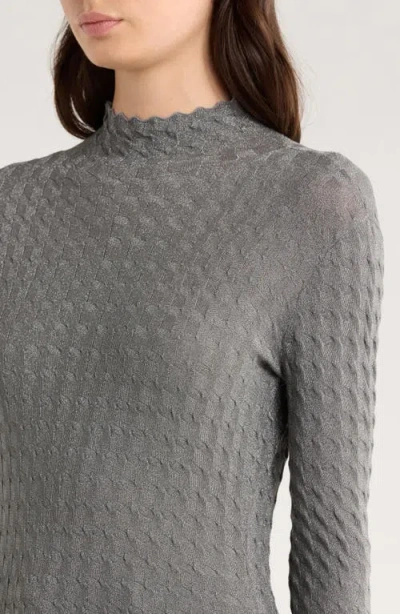 Emporio Armani Turtle-neck Sweater In Gray
