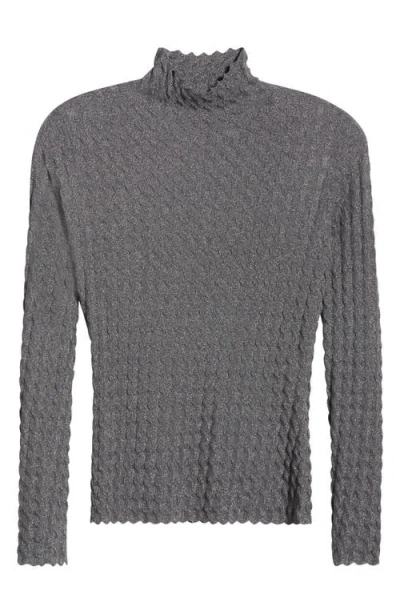 Emporio Armani Turtle-neck Sweater In Gray