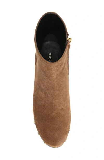 Veronica Beard Gavi Platform Bootie In Brown