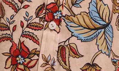 Foxcroft Hampton Autumn Corduroy Button-up Shirt In Multi