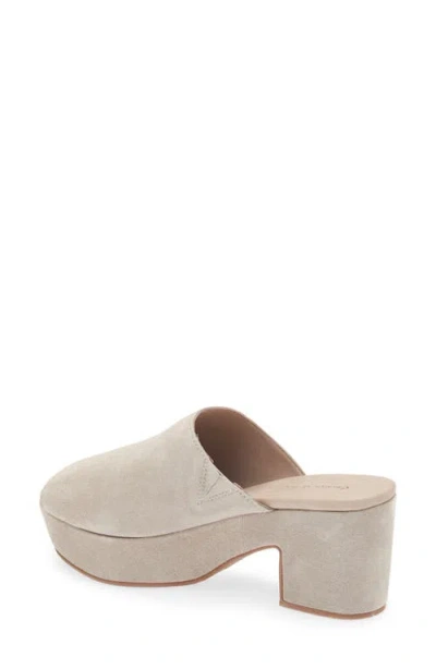 Chocolat Blu Platform Slide Sandal In Neutral