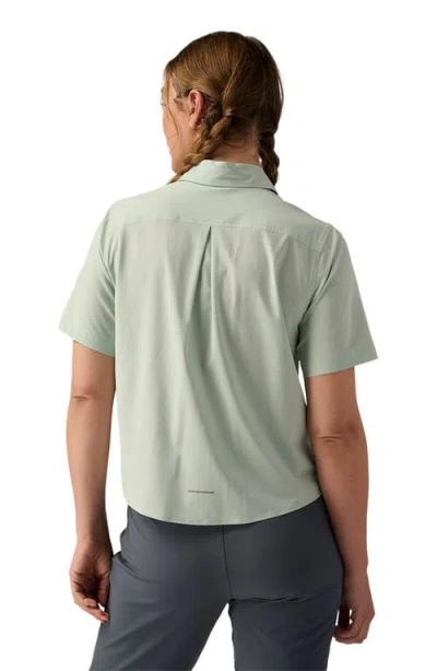 Backcountry Slickrock Short-sleeve Button-up Jersey In Green
