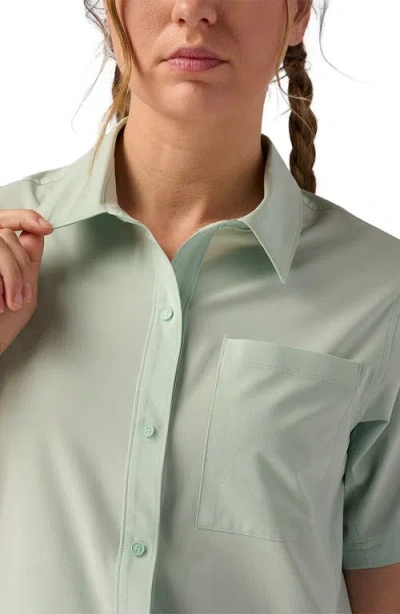 Backcountry Slickrock Short-sleeve Button-up Jersey In Green