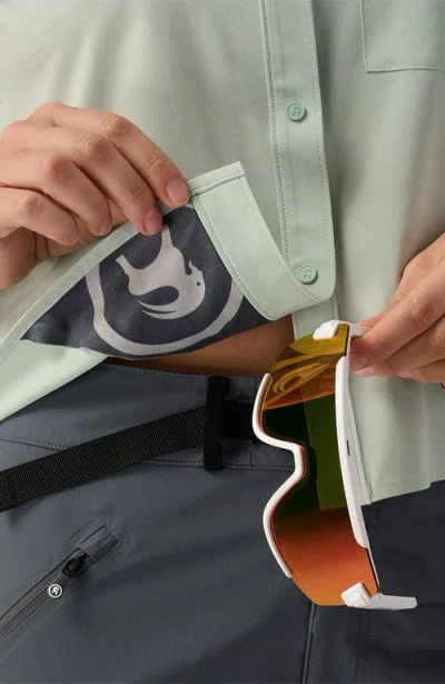 Backcountry Slickrock Short-sleeve Button-up Jersey In Green