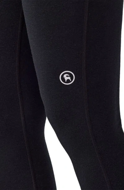 Backcountry Cedars Rws Merino Lt-wt Baselayer V-waist Bottom In Black