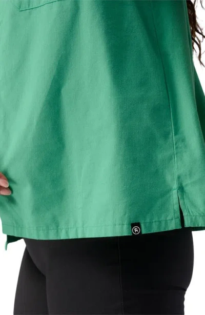 Backcountry Cotton Button-up In Green