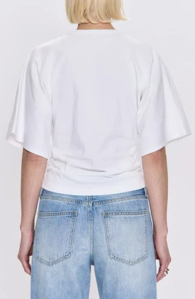 Pistola Veronica Kimono Sleeve Fitted Tee In Le Blanc In White