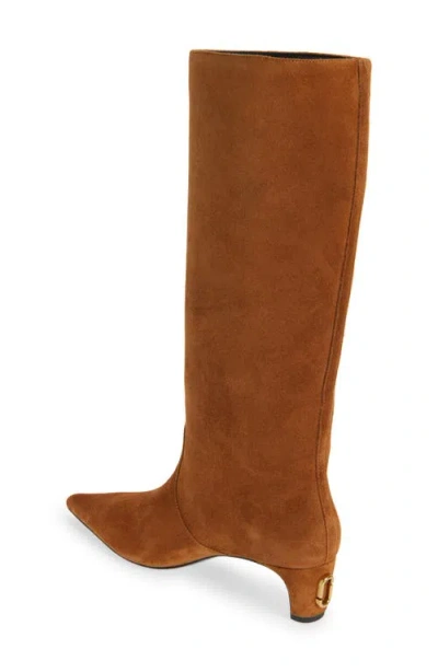 Marc Jacobs Suede Boots With Pointed Toes In Brown