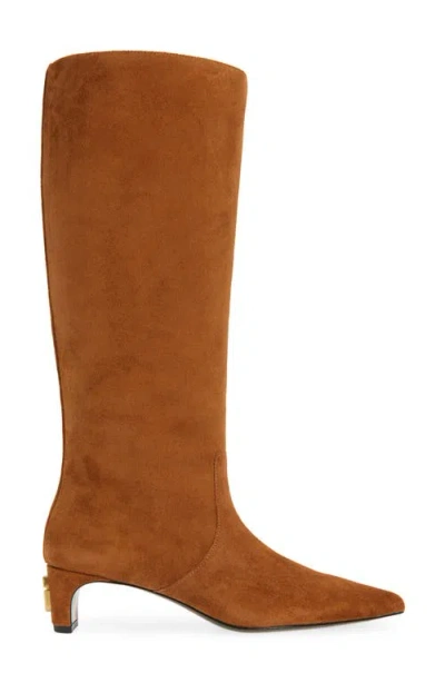 Marc Jacobs Suede Boots With Pointed Toes In Brown