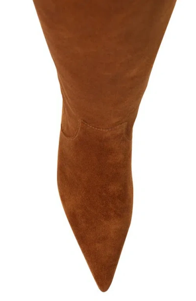 Marc Jacobs Suede Boots With Pointed Toes In Brown