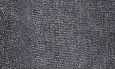 Balmain Low Waist Straight Leg Jeans In Gray