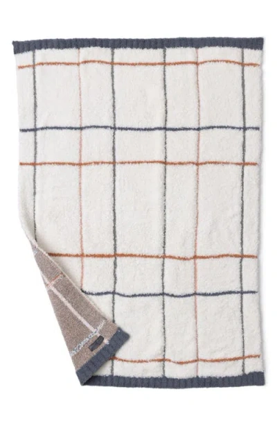 Barefoot Dreams Cozychic® Multicolor Plaid Stroller Blanket In Neutral