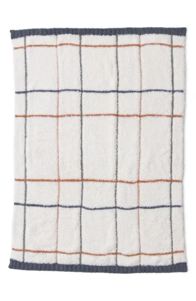 Barefoot Dreams Cozychic® Multicolor Plaid Stroller Blanket In Neutral